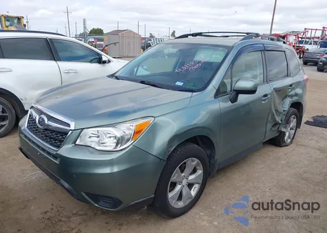 2015 Subaru Forester 2.5I Premium from USA, damaged, VIN JF2SJADC6FH839078